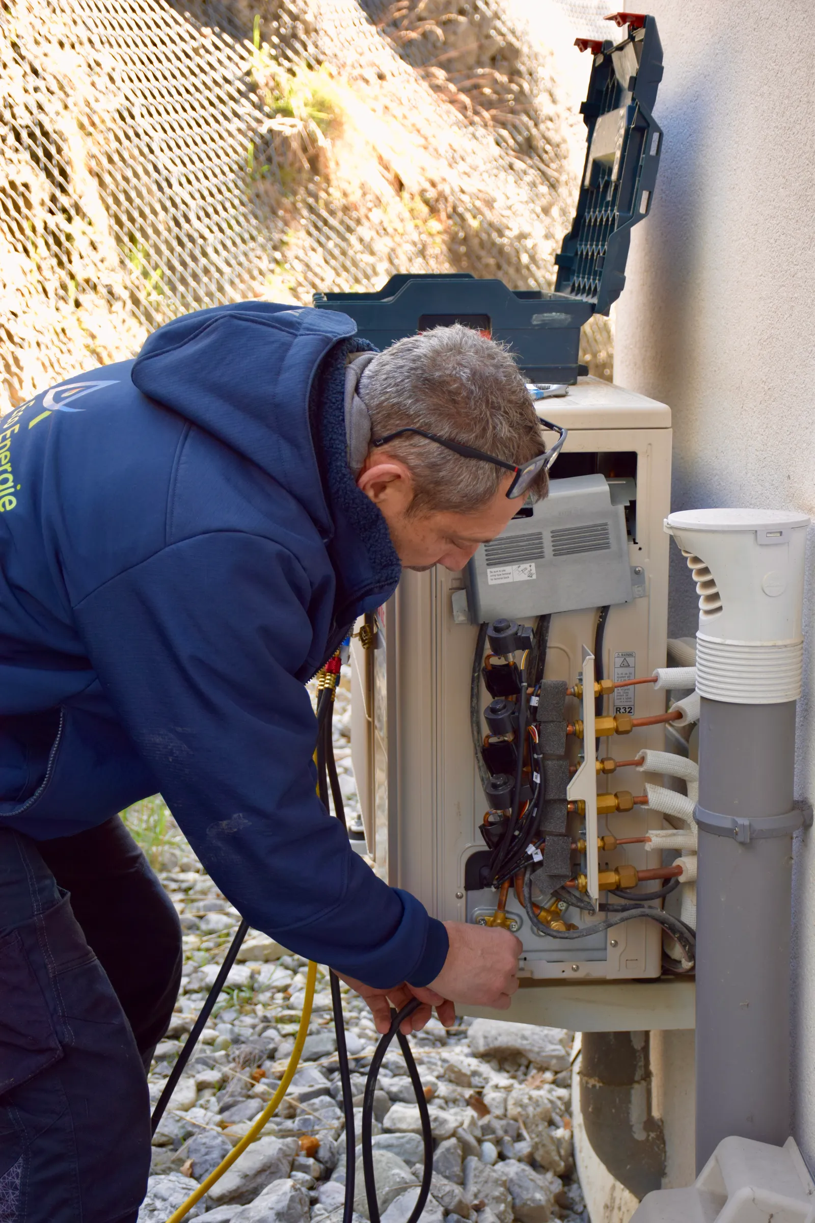 Chantier climatisation