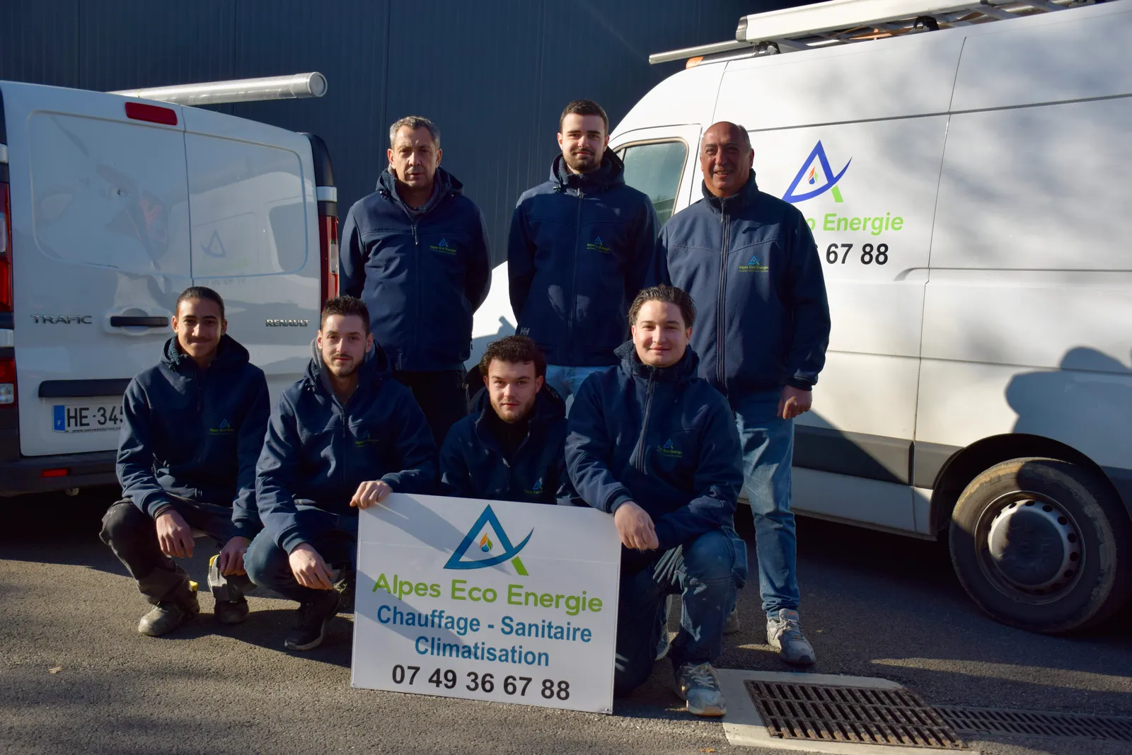 L'équipe Alpes Eco Energie